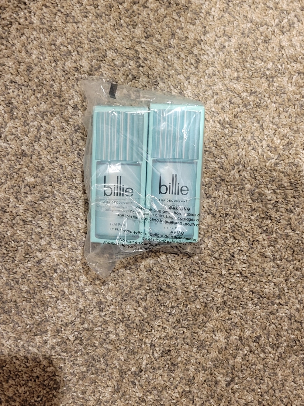 New Set If 2 Billie Deodorant Duo - Light Teal